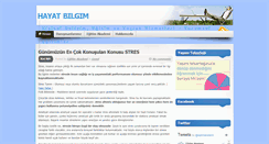 Desktop Screenshot of hayatbilgim.com